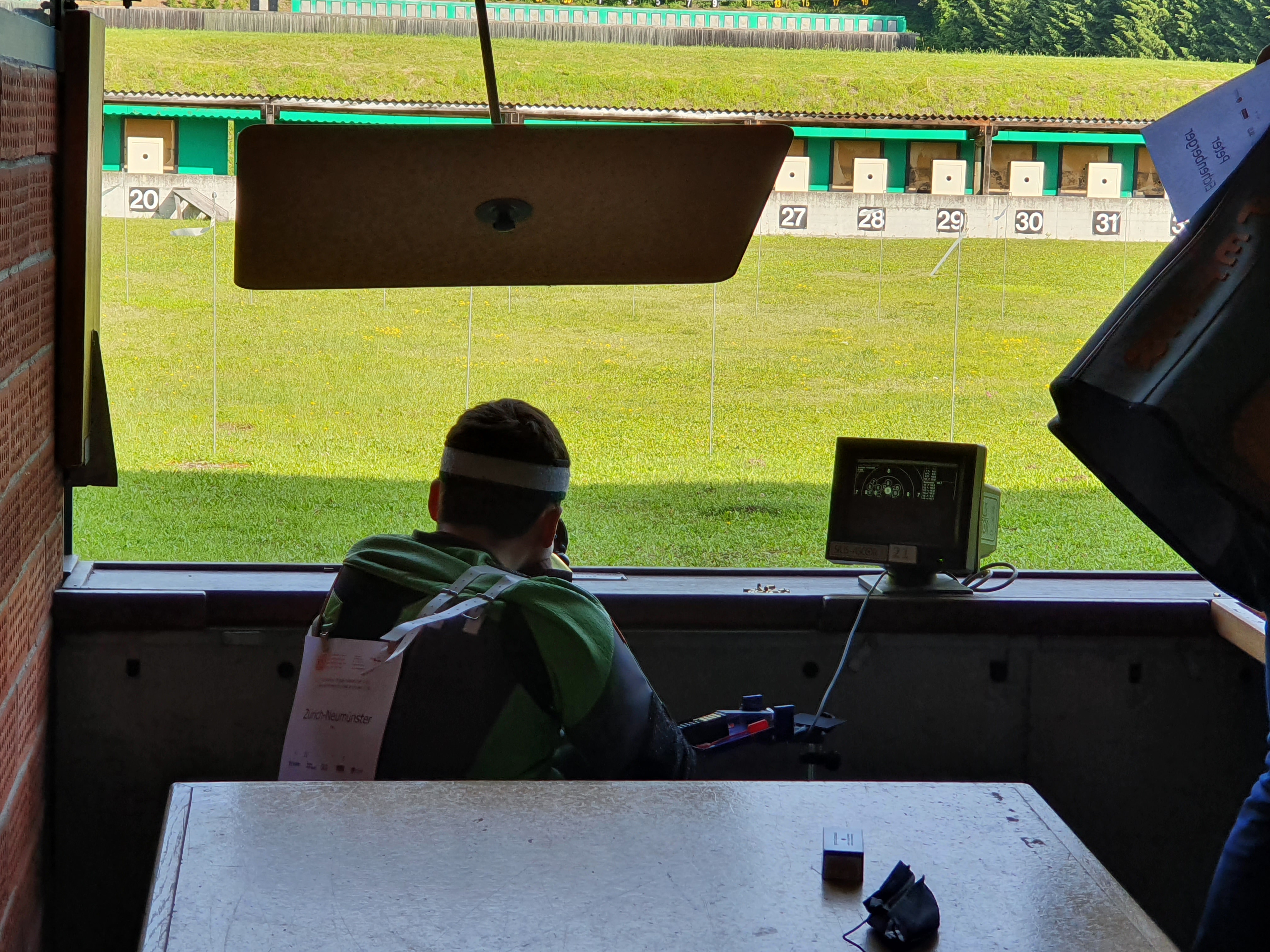 Oliver im Wettkampf